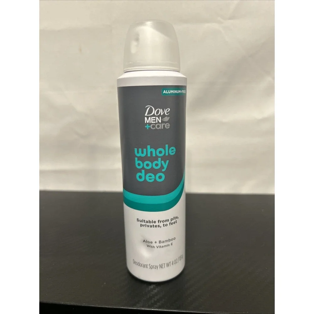 Dove Men +Care Whole Body Deodorant Sp for Men Bamboo & Aloe 4 oz